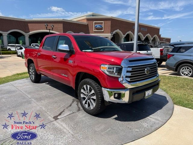 Barcelona Red Metallic 2020 Toyota Tundra Pickup Truck Four-Wheel Drive 6-Speed Automatic