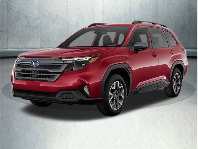 Crimson Red Pearl 2026 Subaru Forester SUV / Crossover All-Wheel Drive Continuously Variable Transmission