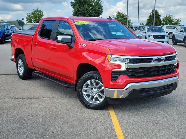 Red Hot 2023 Chevrolet Silverado 1500 Pickup Truck Four-Wheel Drive Automatic