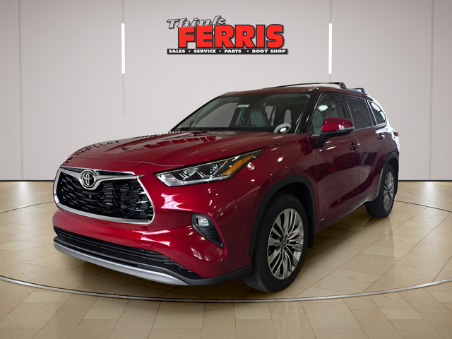 Pearl 2026 Toyota Highlander Hybrid Platinum AWD SUV / Crossover All-Wheel Drive Continuously Variable Transmission