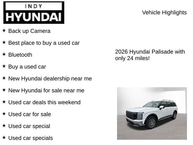 New 2026 Hyundai Palisade For Sale in Indianapolis, IN