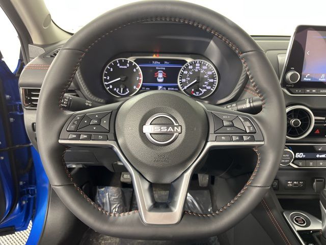 2025 Electric Blue Metallic/Super Black Nissan Sentra SR FWD Sedan