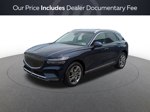 Capri Blue 2025 Genesis GV70 SUV / Crossover All-Wheel Drive 8-Speed Automatic