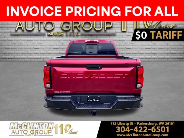 2025 Radiant Red Tintcoat Chevrolet Colorado Z71 4X4 Truck