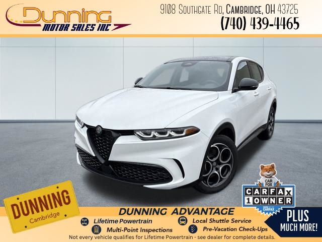 Milano White 2025 Alfa Romeo Tonale AWD SUV / Crossover All-Wheel Drive 9-Speed Automatic