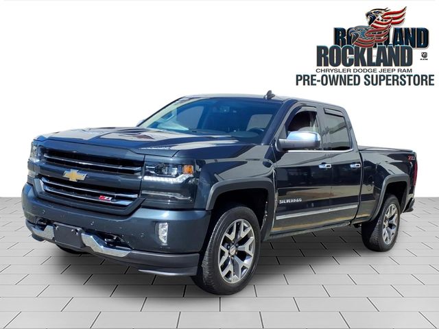 Gray (Graphite Metallic) 2018 Chevrolet Silverado 1500 Pickup Truck Four-Wheel Drive 6-Speed Automatic Overdrive