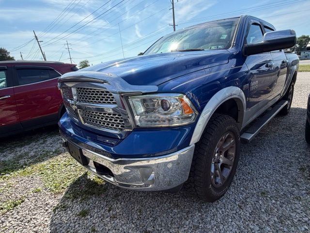 Blue Streak Pearlcoat 2017 RAM 1500 Pickup Truck Four-Wheel Drive 8-Speed Automatic