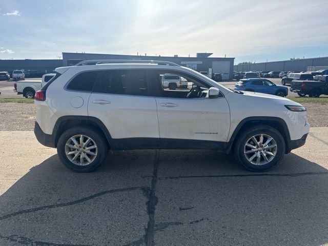 2016 Bright White Clearcoat Jeep Cherokee Limited 4X4 SUV