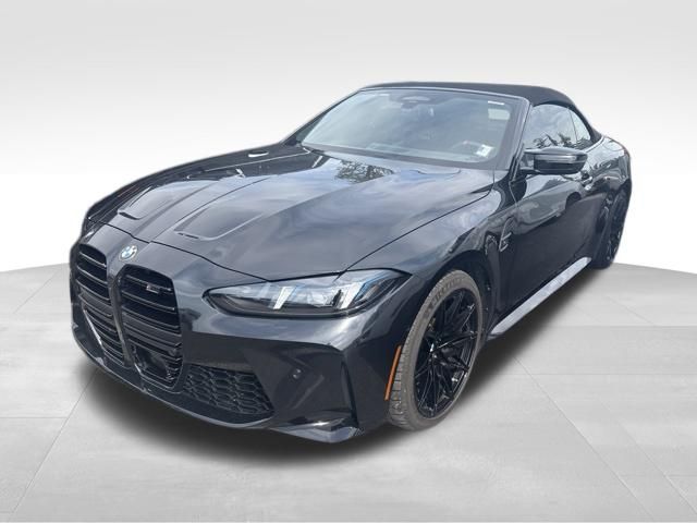 Black Sapphire Metallic 2025 BMW M4 Convertible All-Wheel Drive 8-Speed Automatic
