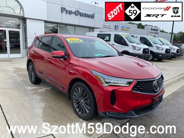 Red 2023 Acura RDX SUV / Crossover All-Wheel Drive Automatic