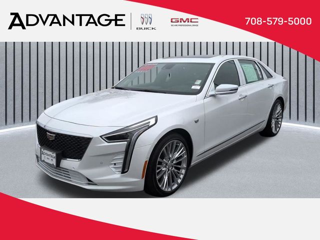 Crystal White Tricoat 2020 Cadillac CT6 3.6L Premium Luxury AWD Sedan All-Wheel Drive Automatic