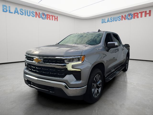 Sterling Gray Metallic 2025 Chevrolet Silverado 1500 Pickup Truck Four-Wheel Drive 8-Speed Automatic