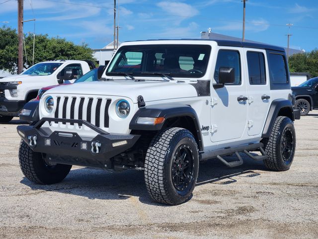 2021 Jeep Wrangler Unlimited Sport S White at Emmons Autoplex
