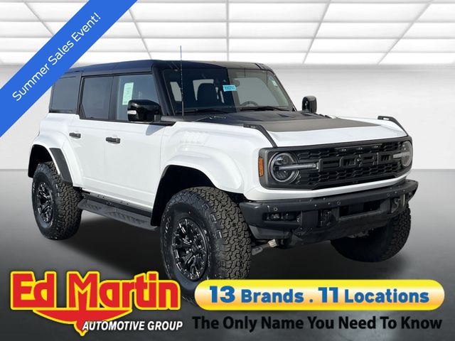 Oxford White 2025 Ford Bronco Raptor SUV / Crossover Four-Wheel Drive Automatic