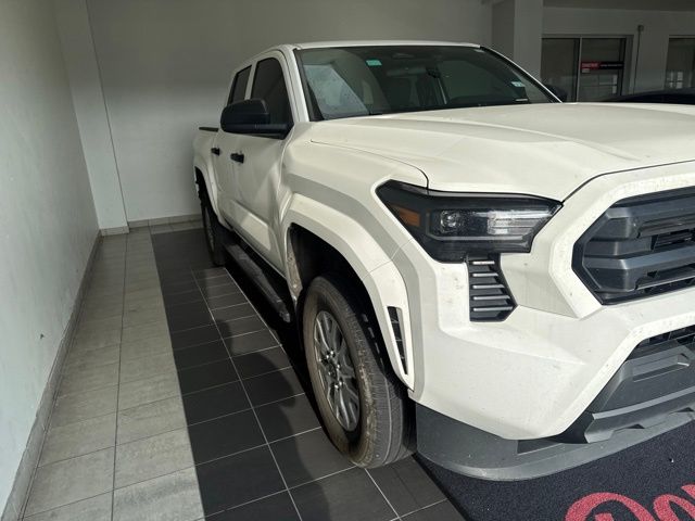 2024 Toyota Tacoma SR White at Joe Myers Mazda Kia