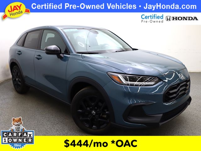 Nordic Forest Pearl 2024 Honda HR-V Sport AWD SUV / Crossover All-Wheel Drive Continuously Variable Transmission