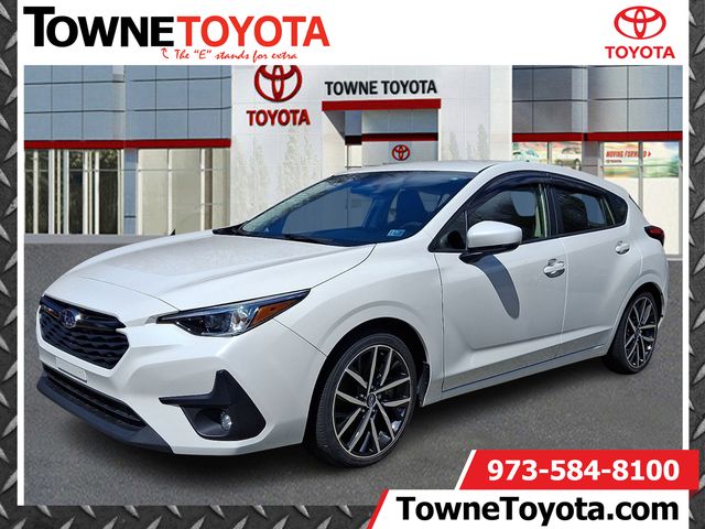 Crystal White Pearl 2024 Subaru Impreza Sport AWD Wagon All-Wheel Drive Continuously Variable Transmission