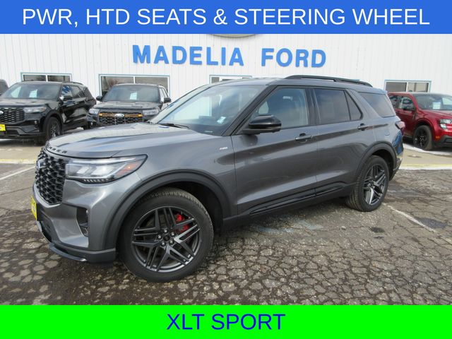Carbonized Gray Metallic 2021 Ford Explorer XLT AWD SUV / Crossover All-Wheel Drive Automatic