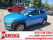 Surf Blue 2021 Hyundai Kona SEL FWD SUV / Crossover Front-Wheel Drive 6-Speed Automatic