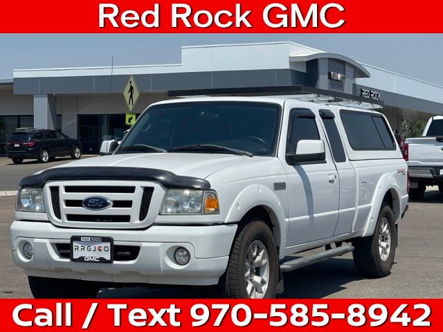 Oxford White 2011 Ford Ranger Pickup Truck Four-Wheel Drive 5-Speed Manual Overdrive