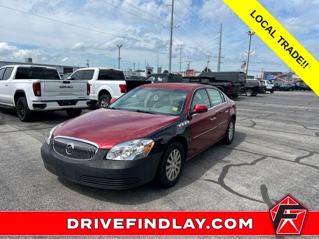 Red 2008 Buick Lucerne Sedan Front-Wheel Drive 4-Speed Automatic
