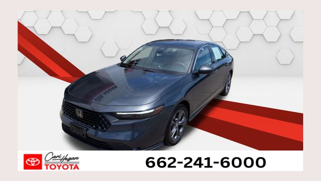 Meteorite Gray Metallic 2023 Honda Accord Sedan Front-Wheel Drive Continuously Variable Transmission