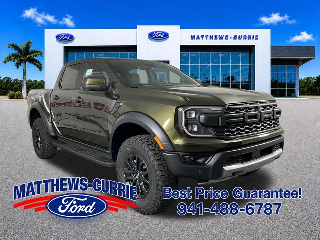 SHELTER GREEN 2026 Ford Ranger Pickup Truck Four-Wheel Drive Automatic