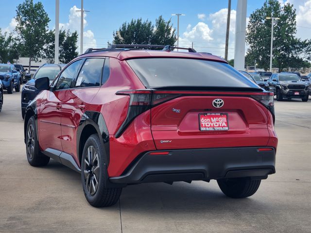 2026 Toyota bZ XLE Red at Community Toyota