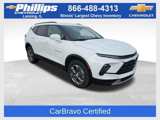 Summit White 2024 Chevrolet Blazer SUV / Crossover Front-Wheel Drive 9-Speed Automatic Overdrive