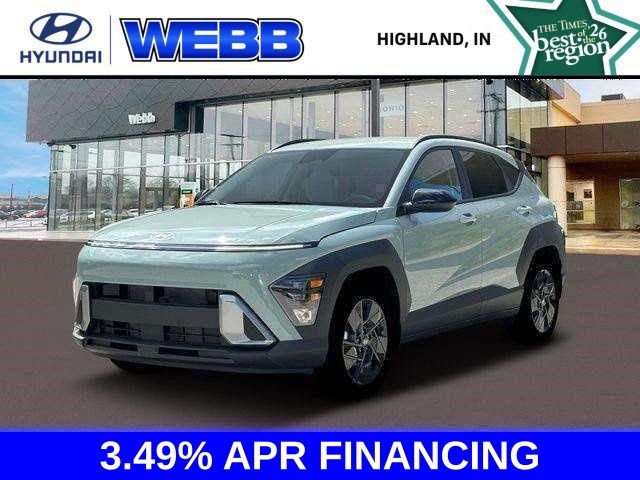 Mirage Green 2026 Hyundai Kona SUV / Crossover All-Wheel Drive Continuously Variable Transmission
