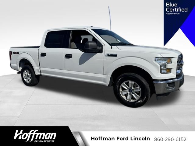 Oxford White 2017 Ford F-150 XLT SuperCrew 4WD Pickup Truck Four-Wheel Drive 6-Speed Automatic