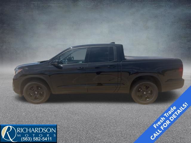 Crystal Black Pearl 2025 Honda Ridgeline Black Edition AWD Pickup Truck All-Wheel Drive 9-Speed Automatic