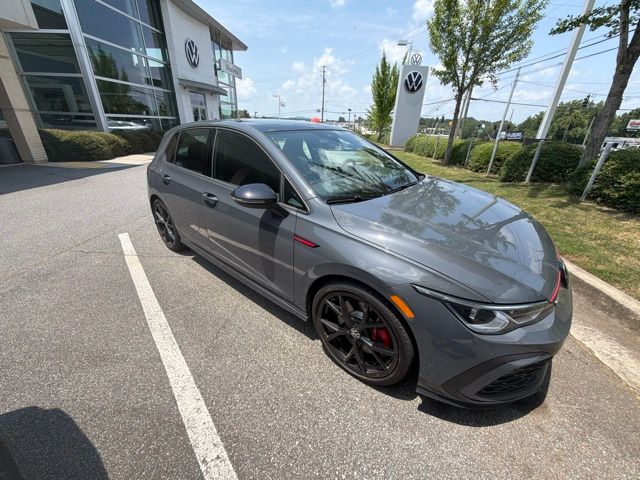 Graphite Gray/Black Roof 2024 Volkswagen Golf GTI Hatchback Front-Wheel Drive 6-Speed Manual