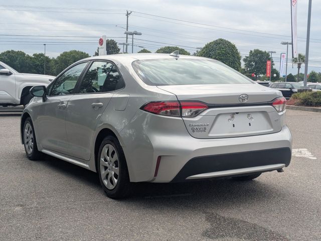 2021 Toyota Corolla LE Silver at Davis Toyota of Orangeburg