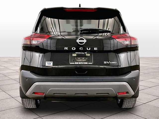2023 Nissan Rogue SV Black at Subaru and VW of Moon Township