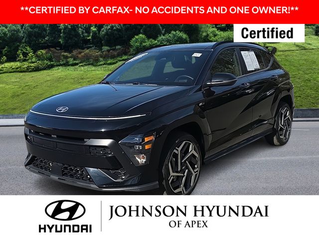 Abyss Black Pearl 2024 Hyundai Kona N Line AWD SUV / Crossover All-Wheel Drive 8-Speed Automatic