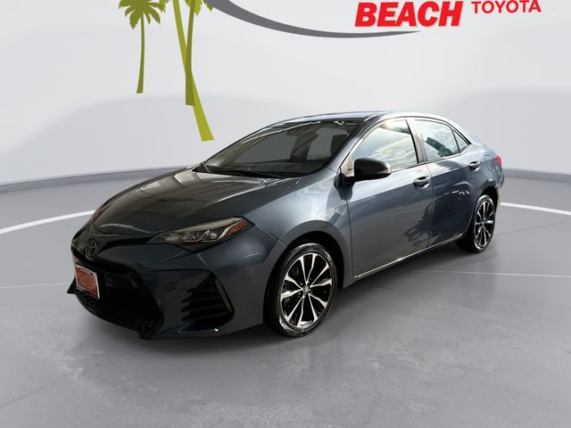Slate Metallic 2018 Toyota Corolla SE Sedan Front-Wheel Drive Continuously Variable Transmission