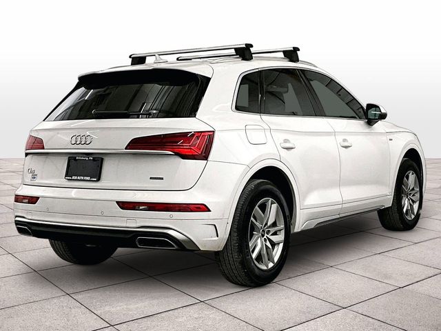 2022 Audi Q5 45 S line Premium White at Sutliff Volkswagen