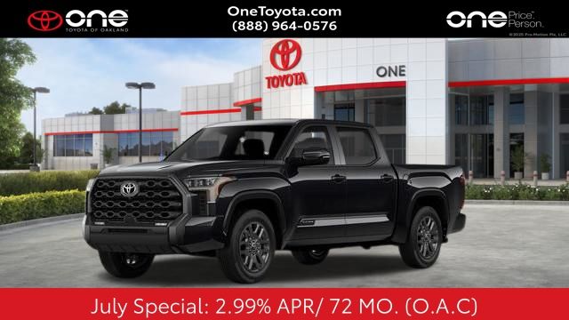 Black 2026 Toyota Tundra Pickup Truck Four-Wheel Drive Automatic