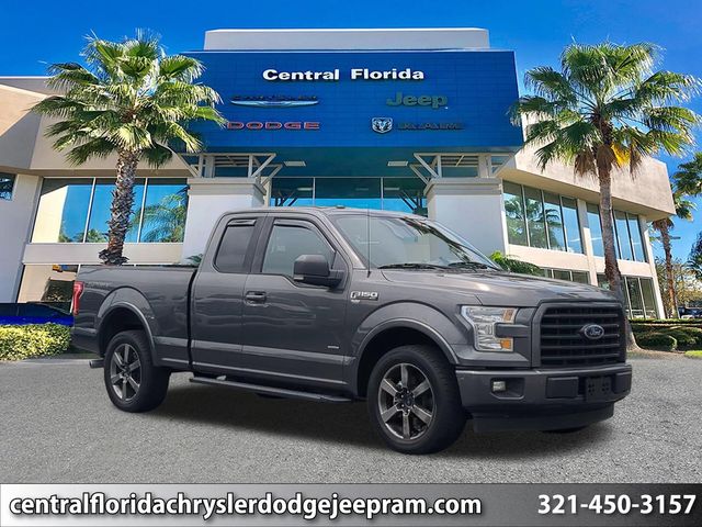 Gray (Magnetic Metallic) 2017 Ford F-150 Pickup Truck 4X2 6-Speed Automatic