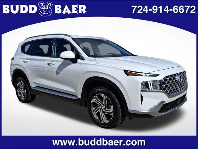 used 2021 Hyundai Santa Fe car, priced at $18,365
