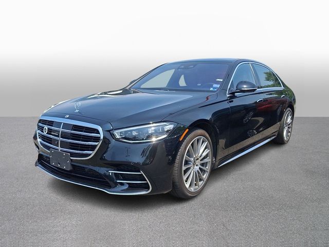 Black 2022 Mercedes-Benz S-Class Sedan All-Wheel Drive 9-Speed Automatic