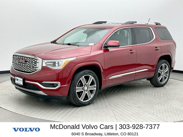 Red Quartz Tintcoat 2019 GMC Acadia Denali AWD SUV / Crossover Four-Wheel Drive 6-Speed Automatic