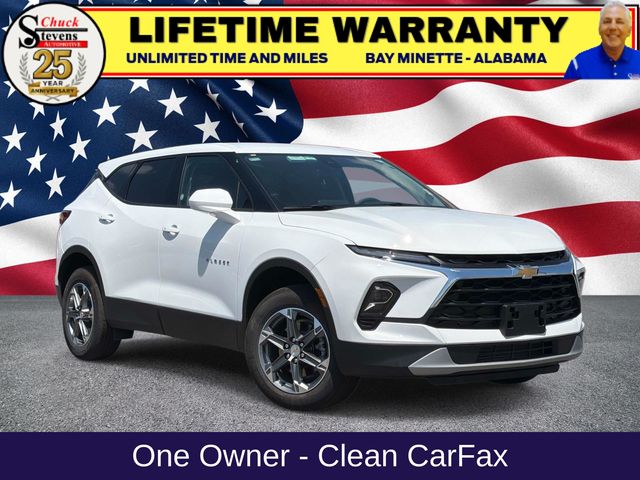 Summit White 2025 Chevrolet Blazer SUV / Crossover All-Wheel Drive 9-Speed Automatic Overdrive