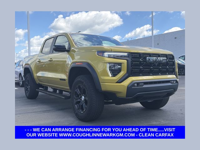 Solar Flare Metallic 2023 GMC Canyon Pickup Truck Four-Wheel Drive 8-Speed Automatic