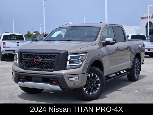 Baja Storm 2024 Nissan Titan Pickup Truck Four-Wheel Drive 9-Speed Automatic