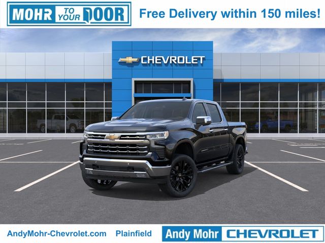Black 2026 Chevrolet Silverado 1500 Pickup Truck Four-Wheel Drive Automatic