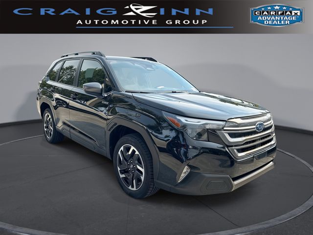 Crystal Black Silica 2025 Subaru Forester Hybrid SUV / Crossover All-Wheel Drive Continuously Variable Transmission