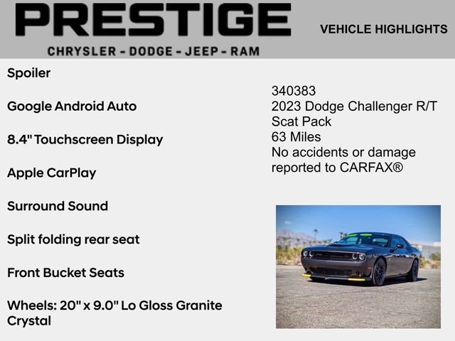 2023 Dodge Challenger R/T Scat Pack 4