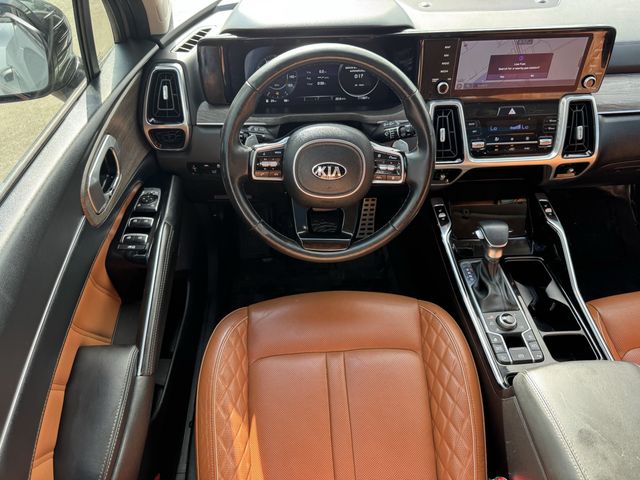 2021 Kia Sorento SX Prestige X-Line Silver at Shottenkirk Kia Fort Bend